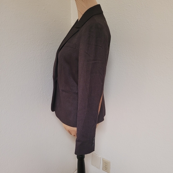 New Cremieux Brown Herringbone Tweed Jacket with Elbow Patches - Picture 5 of 8